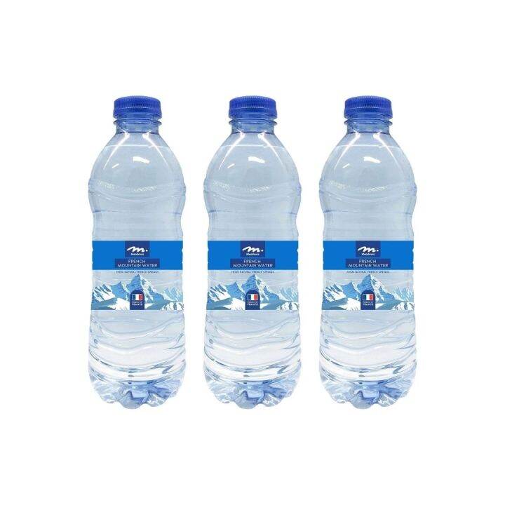 (3pc) Meadows French Mountain Spring Water 500ml | Lazada PH