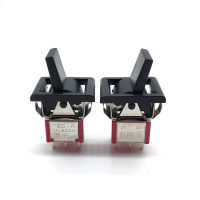 2ชิ้นสวิตช์ปิดเปิด Ac 250V/3a 125V/5a Spdt 6pin 2ตำแหน่งเมื่อเปิด T80-r สวิตช์ปิดเปิด