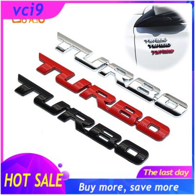 HOT โลโก้รถ TURBO สติกเกอร์โลหะ โลโก้ติดรถยนต์ โลโก้ ตราสัญลักษณ์ สติ๊กเกอร์โลโก้รถ เทอร์โบชาร์จเจอร์ โลโก้ติดรถยนต์สําหรับ Logo โลโก้ ของแต่งรถยนต์ แต่งรถยนต์
