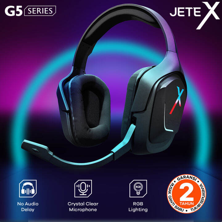 JETE X G5 Headset Gaming Headphone Gaming Noise Cancelling JETEX G5