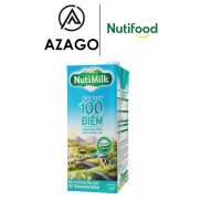 NutiMilk Sữa tươi 100 điểm - Sữa tươi tiệt trùng nguyên chất không đường