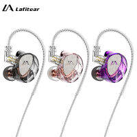 Lafitear หูฟังแบบ In-Ear LF1 1DD HIFI หูฟังแบบไดนามิกคู่ตัดเสียงรบกวนหูฟังมอนิเตอร์ด้วยสายที่ถอดออกได้ใช้หูฟังแบบมีสายเล่นเกมกีฬาสำหรับสมาร์ทโฟน MP3เครื่องเล่น MP4คอมพิวเตอร์แท็บเล็ตแล็ปท็อป