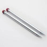 KnitPro Nova 35cm Single Pointed Metal Needles For Large Project