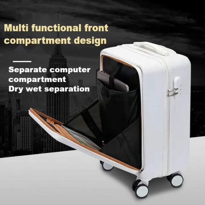 The New Front Opening Luggage Luggage Travel Bag Luggage Trolley
