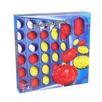 4 in a Row Wooden Connect 4 Go Board Game Travel Game Bring Joy and Fun for Family Gathering Christmas Party trendy