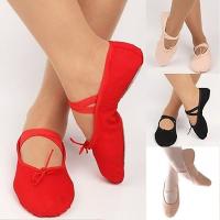 hot【DT】 Hot Sale 4 Colors Shoes Canvas Ballet Pointe Gymnastics Kids Children Baby Fashion