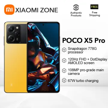 POCO X5 Pro 5G Global Version 8GB 256GB Snapdragon 778G 120Hz FHD+ AMOLED  DotDisplay 108MP Camera