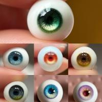 Doll Eye for 1/3 1/4 1/6 Bjd Doll Plaster Eyeball Stereoscopic Eye Lines Purely Handmade Diy Girl Dress Up Toy Doll Accessories Screw Nut Drivers