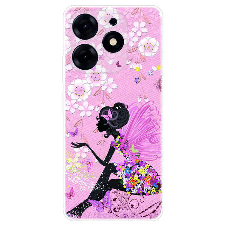 เคสพิมพ์ลาย-tpu-ฝาหลังสำหรับ-tecno-spark-10-4g-เคสซิลิโคนอ่อน