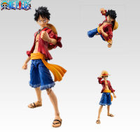 โมเดลแอคชั่นฟิกเกอร์ One Piece Figma Luffy Ace VAH Monkey D Luffy Portgas D. Ace Straw Hat Fire Fist บรรจุอยู่ในกล่องพีวีซี ขนาด 18 ซม.