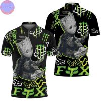 Groot Monster Energy Polo Shirt