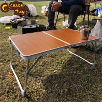 【Ready Stock】Lightweight Portable Folding Table Strong Load-bearing Dirt-resistant Simple Installation For Outdoor Picnic Camping Fishing