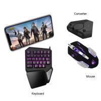 Plug And Paly Gamepad PUBG Mobile Bluetooth-Compatible Controller Gaming Keyboard Mouse Converter For Android Adapter For IOS