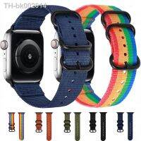 ✾ Canvas nylon strap for Apple watch Ultra 49mm 8 7 45mm 41mm Smart watch band accessories for iwatch 6 5 4 3 2 SE 44mm 42mm 40mm