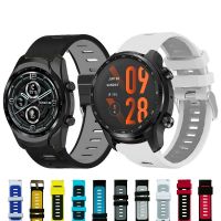 ℗✘✿ Dla TicWatch Pro 3 Ultra GPS /TicWatch Pro 3 LTE/Tic zegarek GTX SmartWatch pasek silikonowe miękkie kobiety mężczyźni zespół 22mm pasek zegarka