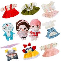 G 1PC Doll Clothes For 20Cm Plush Dolls Outfit Essories For Korea Kpop EXO Star Idol Dolls Dress Suit Clothing Fans Gift