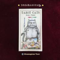 Tarot Cats Ana Juan ไพ่ยิปซีแมวคลาสสิค/ ไพ่ยิปซีแท้ลดราคา/ Tarot/ Oracle/ Card