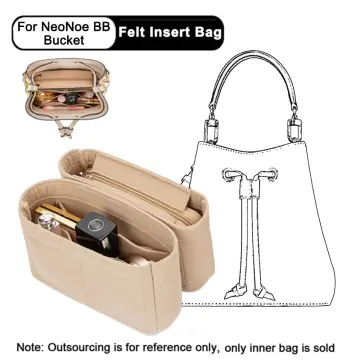 LV NeoNoe Bag Shaper & Felt Organizer, Luxury, Bags & Wallets on