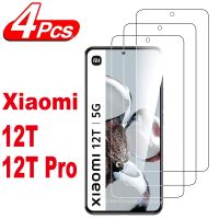 4Pcs Tempered Glass For Xiaomi 11T Pro 10T 12T Pro 11X Pro xiaomi 13 10T Pro Screen Protector Glass Film