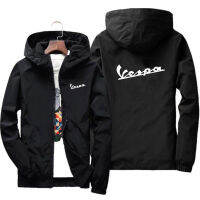 2021 Spring Summer Vespa Car Logo Mens New Sunscreen Clothing Fashion Brand Printing Multicolor Mens Sunscreen Hoodie