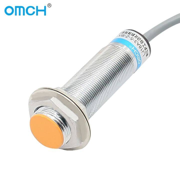 worth-buy-omch-m18สวิตช์เซ็นเซอร์ความใกล้กระบอกสูบ-dc6-36v-ขนาด5มม-lj18a3-5-z-แบบอนุกรม2-3-4สาย-pnpp-npn-ไม่มีเอ็นซี