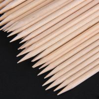 100Pcs/set Professional Nail Material Nail Art Wood Stick Dead Skin Push Pedicure Professional Nail Art Tool Set