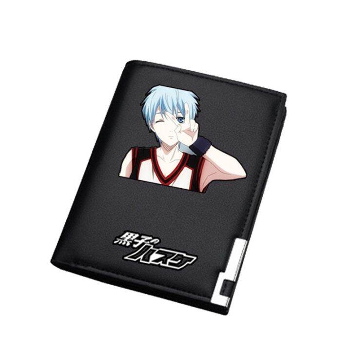 layor-wallet-อะนิเมะ-kuroko-39-s-บาสเก็ตบอล-kuroko-tetsuya-cos-ผู้ชายเด็กผู้ชายกระเป๋าสตางค์ใบสั้นกระดุมกระเป๋ายาวที่ใส่บัตรประชาชนการ์ตูนผู้หญิง