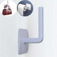 1Pc Kitchen Self-adhesive Accessories Punch Free Under Cabinet Paper Roll Rack Tissue Hanger Storage Rack for Bathroom Toilet Toilet Roll Holders