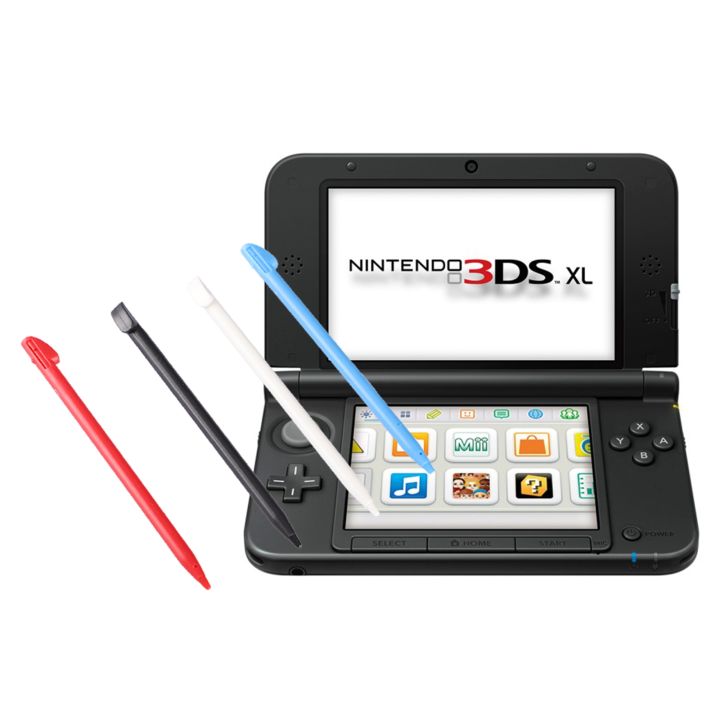 สไตลัสแบบสัมผัส4ชิ้นเข้ากันได้กับ-nintendo-ds-lite-3ds-3ds-xl-3ds-ใหม่-xl-dsi-4-in1-combo-styli-set-pulpen-หลายสี