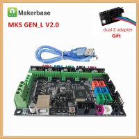 【Worth-Buy】 zpeisa MKS GEN L 2.1 3D เครื่องพิมพ์แผง Mainboard Diy Starter ชุด TMC2208 2209 Drv8825 TMC2130 A4988 Dual Extruder Dual Z