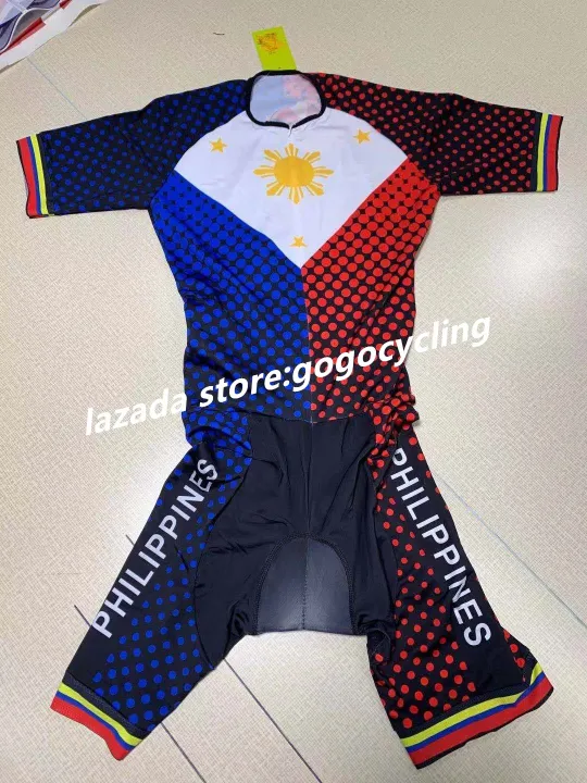 Powerband Pilipinas Bib Set Philippines Cycling Jersey Trisuit Onesuit Lazada Ph