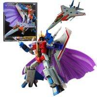 TAKARA หม้อแปลง MP-11 MP11 Starscream ชิ้นส่วนโลหะออโต้บอทโมเดลตุ๊กตาขยับแขนขาได้ของขวัญของเล่นประดับตกแต่ง