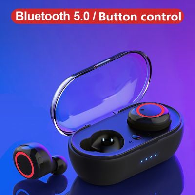 Auriculares inalámbricos con Bluetooth 50 cascos con sonido estéreo Hifi controlador dinámico Dual resistentes al agua táct