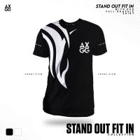 2023 In stock AXGG " Stand Out Fit In " - Casual T-Shirt Version 4，Contact the seller to personalize the name and logo