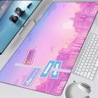 Neon Pink Mouse Pad 800x300 Carpet Xl Japanese City Mousepad Moon 900x400 Play Mat Gamer Keyboard Mouse Mats Gaming Accessories Rubber Deskmat