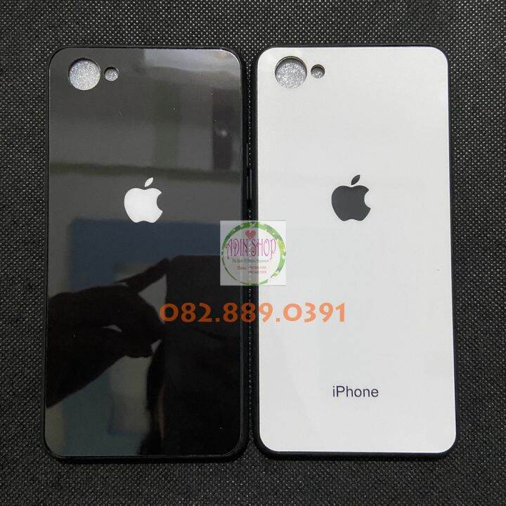 Ốp Lưng Che Cảm Biến Giả Iphone Cho Oppo F5/F7/F9/A7 Mặt Lưng Bóng |  Lazada.Vn