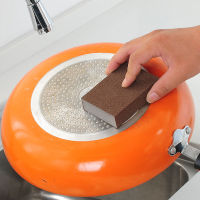 10 PcsSet Emery Magic Sponge Wipe Brush Descaling Removing Rust Dirt Oil Wash Pot Cleaner Kitchen Bath Cleaning Accessories