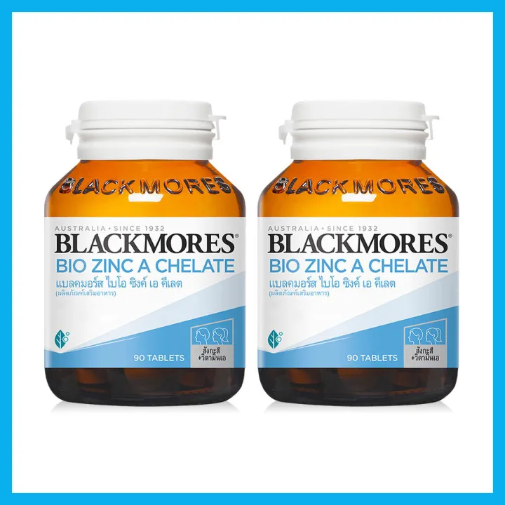 แพ็คคู่-blackmores-bio-zinc-a-chelate-90-tablets