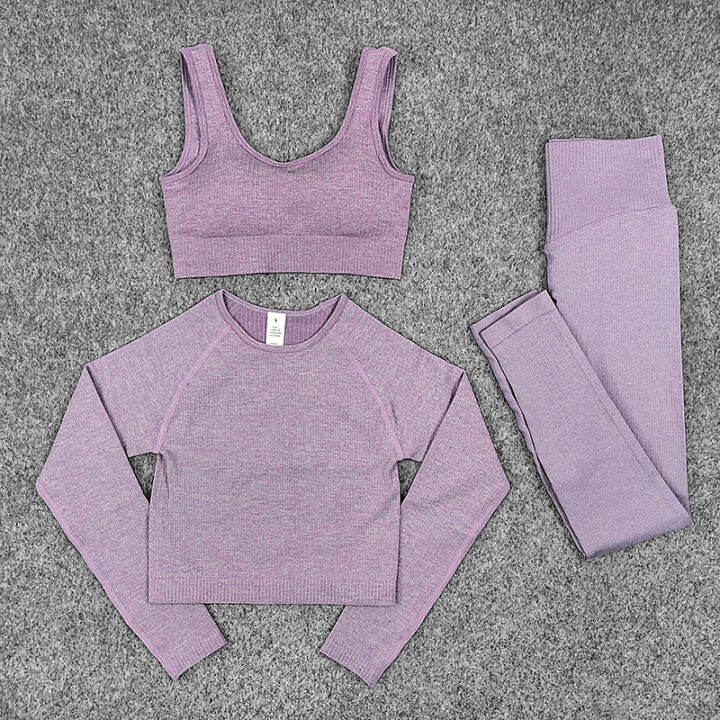 seamless-women-sports-yoga-suit-sports-fitness-leggings-shorts-waistless-bra-tops-long-sleeves-yoga-wear-fitness-wear-activewear