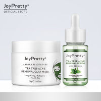 JoyPretty Against Acne Face Serum Moisturizer Skin Care Set Pimple Remove Green Tee Facial for Acne Treatment Woman Beauty