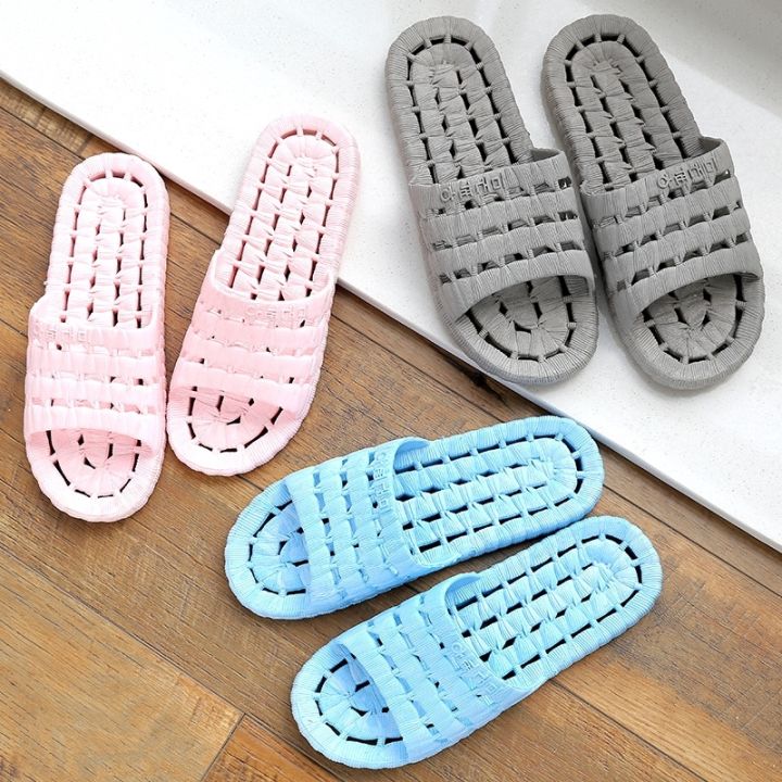 รองเท้าแตะฝักบัวอาบน้ำใส่ในบ้านสำหรับผู้ชายผู้หญิง-รองเท้าใส่ว่ายน้ำชายหาด