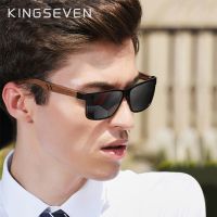 KINGSEVEN Brand TR90+Natural Walnut Wooden Sunglasses Men Women Polarized UV400 Lens Retro Glasses Reinforced Hinge Eyewear Cycling Sunglasses