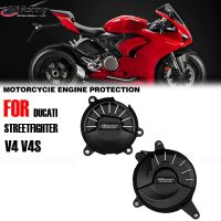 Engine Guard Cover Protector For GB Racing Protector For Ducati Streetfighter V4 V4S 2019 2020 2021 2022 Motorcycle Engine Case Covers