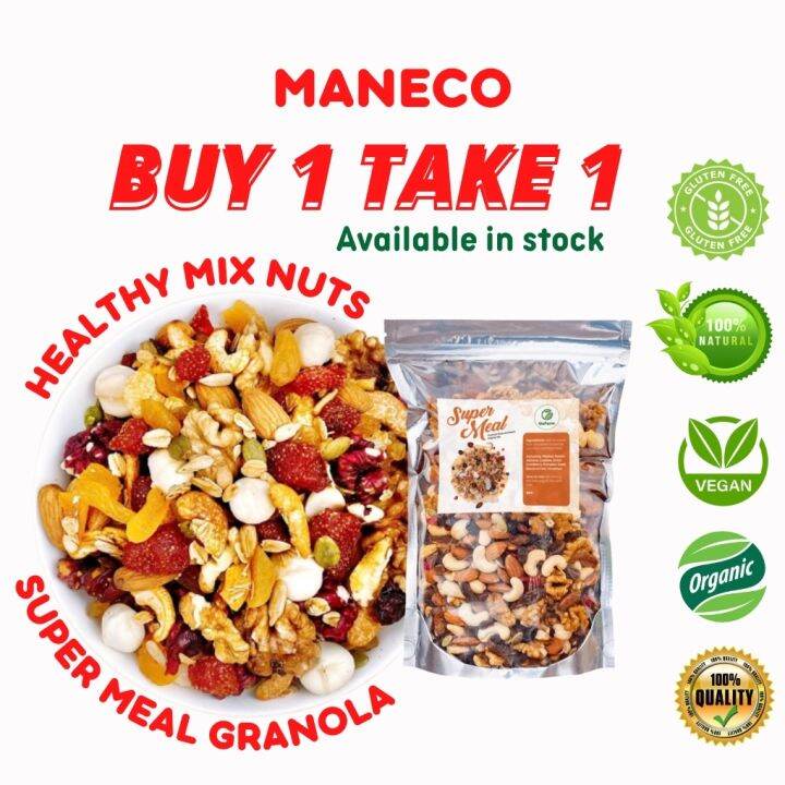 meal granola mixed nuts and fruits mix dried cereal breakfast food buy 1 take1 Lazada PH