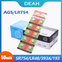 LR754 393 193 SR754 546 RW28 939A 1.55V แบตเตอรี่อัลคาไลน์สำหรับเครื่องช่วยฟังของเล่นอิเล็กทรอนิกส์นาฬิการีโมทปุ่มเซลล์