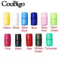 【DT】hot！ 100pcs Colorful Cord Lock Breakaway Safety Pop Buckle Necklace Paracord Lanyard Accessory