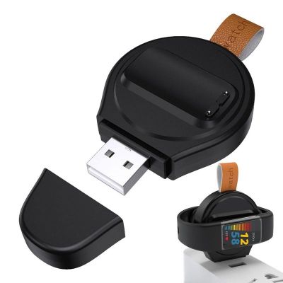 ▬₪☎ Ładowarka do Fitbits Charge 5 ładowarka USB ładowanie magnetyczne do Fitbits Luxe Cradle Adapter 2 w 1 magnetyczna ładowarka do zegarków