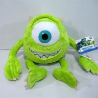 ของเล่นกำมะหยี่ของเล่นตุ๊กตา Mike Wazowski Monsters University 25ซม. 1ชิ้นสำหรับเป็นของขวัญที่ดีที่สุดหุ่นแอคชั่น