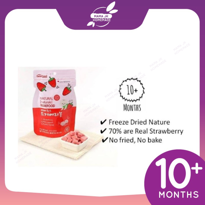 BEBEFOOD YOGURT BERRY BALL Lazada