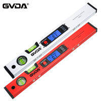 GVDA ดิจิตอลวิญญาณระดับ P Rotractor I Nclinometer แนวนอนขนาดไม้บรรทัด360องศามีไม่มีแม่เหล็กอิเล็กทรอนิกส์มุม Finder